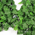 12 Stück 50x50 cm billige vertikale grüne künstliche Kunststoff Hecke Blätter Wand